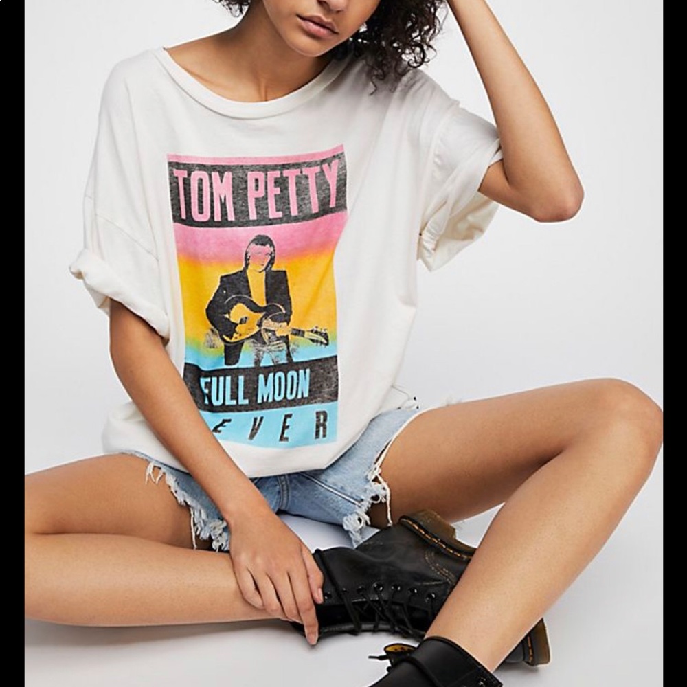 Tom Petty boyfriend tee